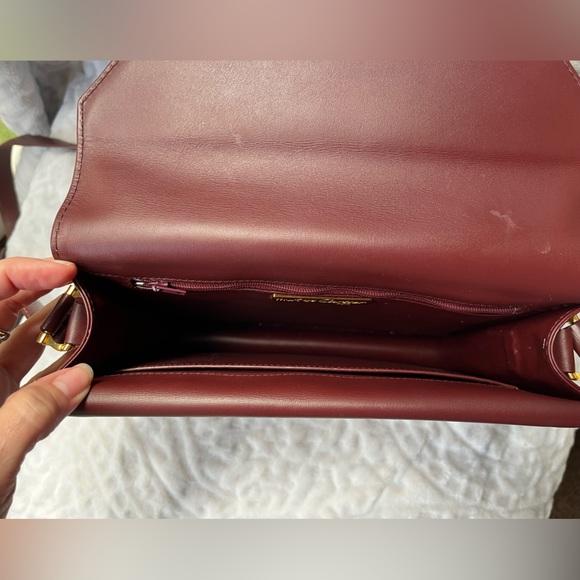 Cartier Must De Cartier Envelope Bordeaux Shoulder Bag - Picture 10 of 12